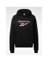 Reebok Суитшърт Archive Classics Big Logo Fleece HS4718 Черен Oversize - Pepit.bg