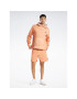 Reebok Суитшърт Basketball Court Top Bi-Dye Fleece Hoodie HM4092 Оранжев Regular Fit - Pepit.bg