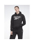 Reebok Суитшърт Identity Big Logo H54748 Черен Loose Fit - Pepit.bg