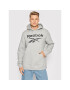 Reebok Суитшърт Identity Fleece Hoodie GS1609 Сив Regular Fit - Pepit.bg