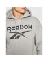 Reebok Суитшърт Identity Fleece Hoodie GS1609 Сив Regular Fit - Pepit.bg