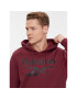 Reebok Суитшърт Identity Fleece Stacked Logo Pullover Hoodie IM3955 Червен - Pepit.bg