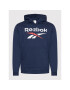 Reebok Суитшърт Identity HF9648 Тъмносин Regular Fit - Pepit.bg