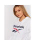 Reebok Суитшърт Identity Logo GI6700 Бял Oversize - Pepit.bg