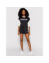 Reebok Суитшърт Linear Logo GI6926 Черен Oversize - Pepit.bg