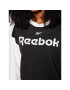 Reebok Суитшърт Linear Logo GI6926 Черен Oversize - Pepit.bg