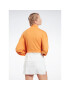 Reebok Суитшърт Workout Ready HT6043 Оранжев Relaxed Fit - Pepit.bg