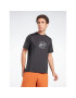 Reebok Тишърт Activchill Graphic Move HS5933 Черен Active Fit - Pepit.bg