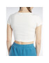 Reebok Тишърт Classics Cropped Jersey T-Shirt HS0362 Бял - Pepit.bg