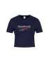 Reebok Тишърт Classics Foundation Big Logo GJ5766 Тъмносин Regular Fit - Pepit.bg