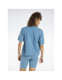 Reebok Тишърт Classics Natural Dye Boxy T-Shirt HT7857 Син - Pepit.bg