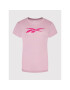 Reebok Тишърт Essentials Vector Graphic HK6982 Розов Regular Fit - Pepit.bg