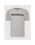 Reebok Тишърт Graphic Series Linear Logo FP9162 Сив Slim Fit - Pepit.bg