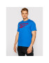 Reebok Тишърт Graphic Series Stacked FP9149 Син Slim Fit - Pepit.bg