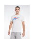 Reebok Тишърт Graphic Series Vector T-Shirt HS4899 Бял - Pepit.bg