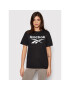 Reebok Тишърт Identity HB2271 Черен Relaxed Fit - Pepit.bg