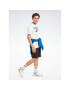 Reebok Тишърт Identity HS4976 Бял Slim Fit - Pepit.bg