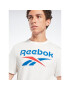 Reebok Тишърт Identity HS4976 Бял Slim Fit - Pepit.bg