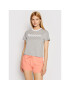 Reebok Тишърт Linear Logo GN5418 Сив Slim Fit - Pepit.bg