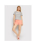 Reebok Тишърт Linear Logo GN5418 Сив Slim Fit - Pepit.bg