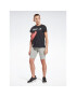 Reebok Тишърт Training Essentials Graphic HT6184 Черен Regular Fit - Pepit.bg