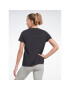 Reebok Тишърт Training Essentials Graphic HT6184 Черен Regular Fit - Pepit.bg