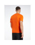 Reebok Тишърт Training Graphic IC7665 Оранжев Active Fit - Pepit.bg