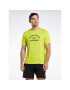 Reebok Тишърт Training Graphic T-Shirt IC7666 Жълт - Pepit.bg