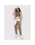 Reebok топ Classics HN6644 Кафяв Slim Fit - Pepit.bg