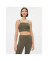 Reebok топ Yoga Performance IM4045 Зелен Fitted Fit - Pepit.bg