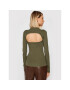 Remain Блуза Basel Ls Open Back RM340 Зелен Slim Fit - Pepit.bg