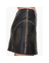 Remain Кожена пола Washed Leather RM2243 Кафяв Regular Fit - Pepit.bg