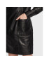 Remain Кожена рокля Hanna RM1824 Черен Regular Fit - Pepit.bg