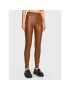 Remain Кожени панталони Snipe Leggings Leather RM1508 Кафяв Slim Fit - Pepit.bg