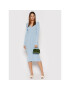 Remain Плетена рокля Joy RM910 Син Slim Fit - Pepit.bg