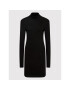 Remain Плетена рокля Lizea RM874 Черен Slim Fit - Pepit.bg