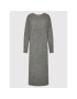 Remain Плетена рокля Nova RM728 Сив Loose Fit - Pepit.bg