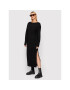 Remain Плетена рокля Nova RM730 Черен Loose Fit - Pepit.bg
