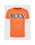 Replay Тишърт M6007.000.2660 Оранжев Regular Fit - Pepit.bg