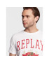 Replay Тишърт M6290.000.23356M Бял Regular Fit - Pepit.bg