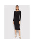 Rinascimento Коктейлна рокля CFC0018284002 Черен Regular Fit - Pepit.bg