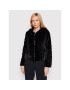 Rinascimento Кожено палто CFC0110460003 Черен Regular Fit - Pepit.bg