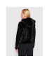 Rinascimento Кожено палто CFC0110460003 Черен Regular Fit - Pepit.bg
