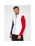 Rossignol Суитшърт от техническо трико Palmares Full Zip RLIML05 Бял Slim Fit - Pepit.bg