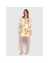 ROTATE Ежедневна рокля Doris RT1205 Бял Slim Fit - Pepit.bg