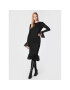 ROTATE Коктейлна рокля Heavy Jersey RT1870 Черен Regular Fit - Pepit.bg