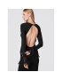 ROTATE Коктейлна рокля Heavy Jersey RT1870 Черен Regular Fit - Pepit.bg