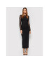 ROTATE Коктейлна рокля Isadora RT850 Черен Slim Fit - Pepit.bg