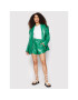 ROTATE Кожени шорти Belina Shorts RT1080 Зелен Regular Fit - Pepit.bg