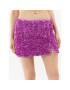 ROTATE Мини пола 3D Flower 1111332066 Виолетов Regular Fit - Pepit.bg